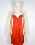 SASS & BIDE c.2003/2004 "Burnt Ora" dress.