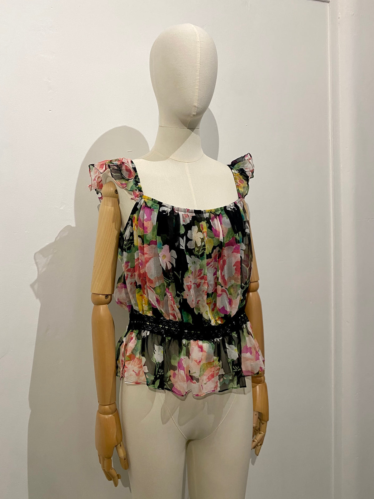 Lisa Ho S/S 2002/03 Silk Floral Top
