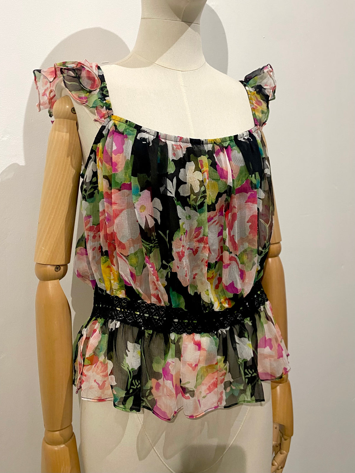 Lisa Ho S/S 2002/03 Silk Floral Top