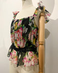 Lisa Ho S/S 2002/03 Silk Floral Top